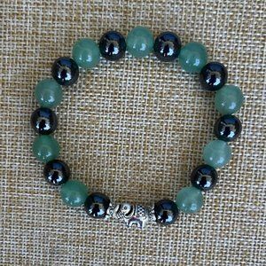 Aventurine & Hematite Bracelet